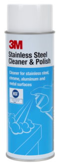 Аэрозольное чистящее средство (12 шт.) Stainless Steel Cleaner 3M 7000042450 в ШефСтор (chefstore.ru)
